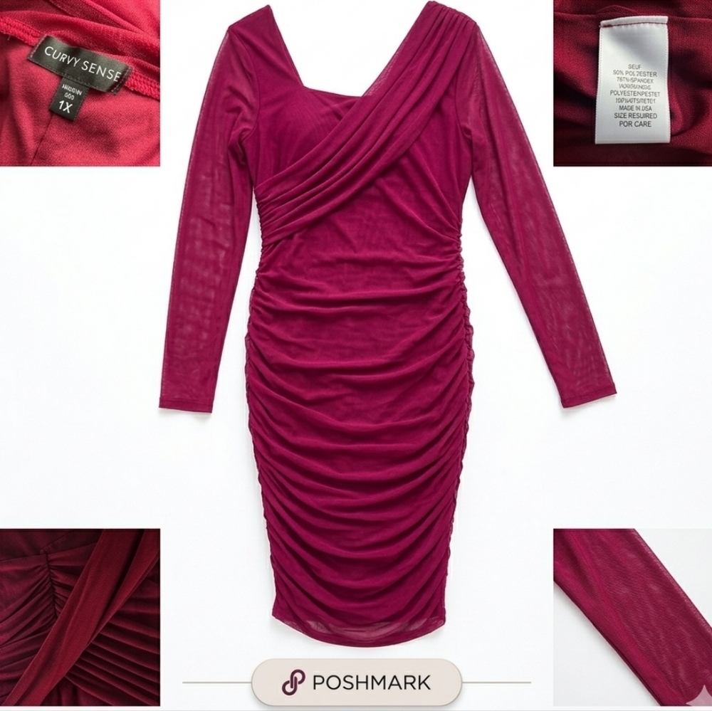 Pretty Curvy Sense Dress - Picture 13 of 14